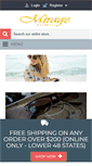 Mobile Screenshot of mirageeyewear.com